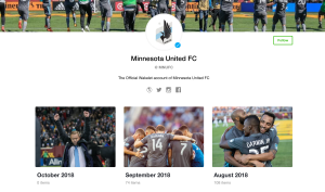 Minnesota United Wakelet profile 