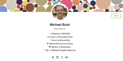Michael Buist Wakelet profile